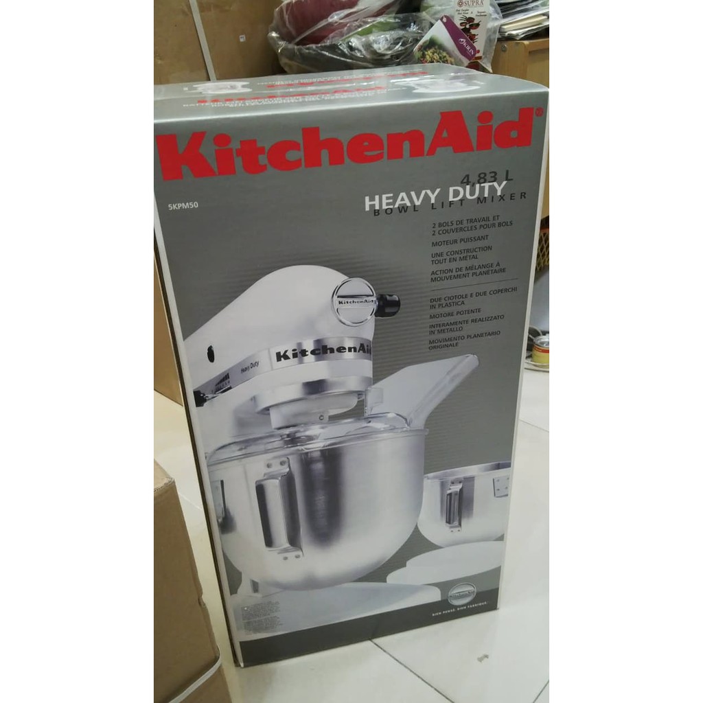 Jual KitchenAid Stand Mixer Heavy Duty Series 5KPM50 Shopee Indonesia