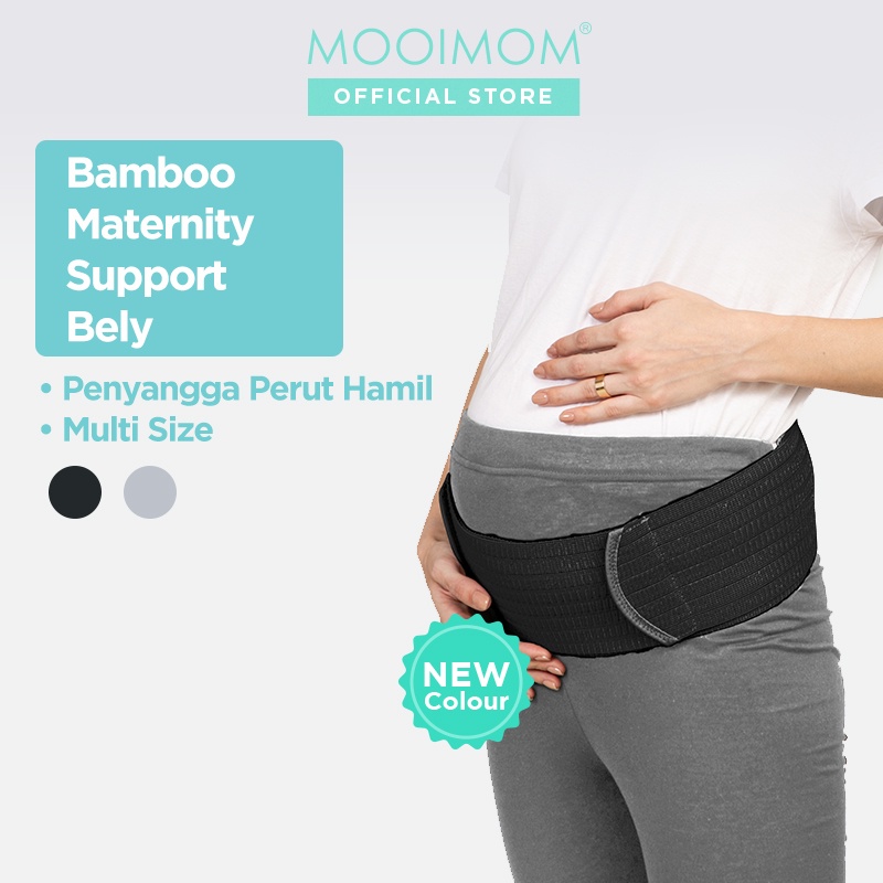 Jual Penyangga Perut Ibu Hamil MOOIMOM Bamboo Maternity Support Belt