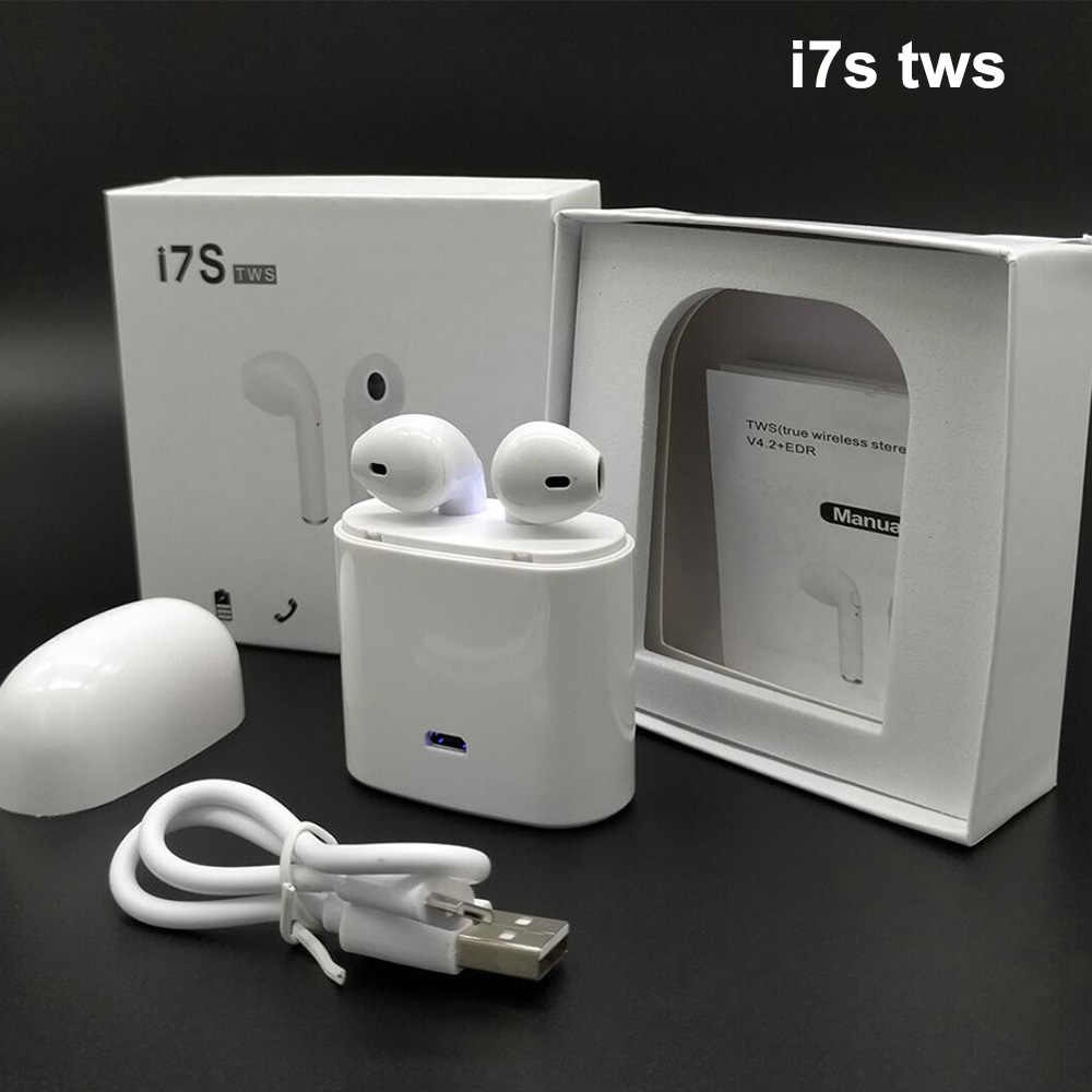 Jual Headset Bluetooth i7S Earphone i7S TWS Wireless Shopee Indonesia