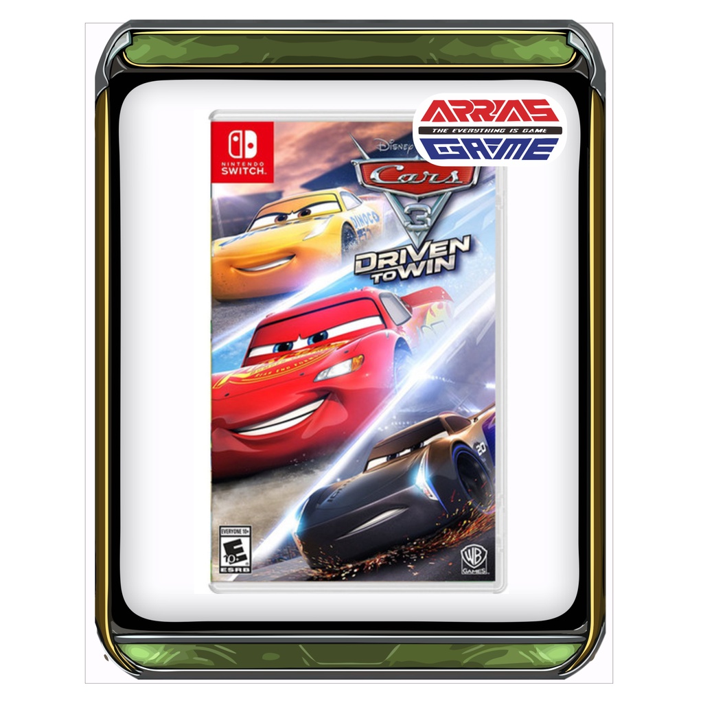 Jual NINTENDO SWITCH CARS 3 DRIVEN TO WIN GAME NINTENDO SWITCH CARS 3 DRIVEN TO WIN KASET