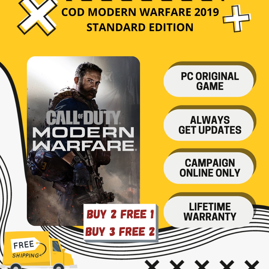Jual CALL OF DUTY COD MODERN WARFARE I 1 REMAKE 2019 PC