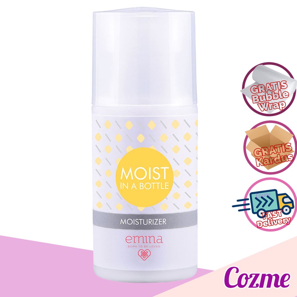 Jual EMINA Moist in a Bottle Moisturizer 50ml Shopee Indonesia