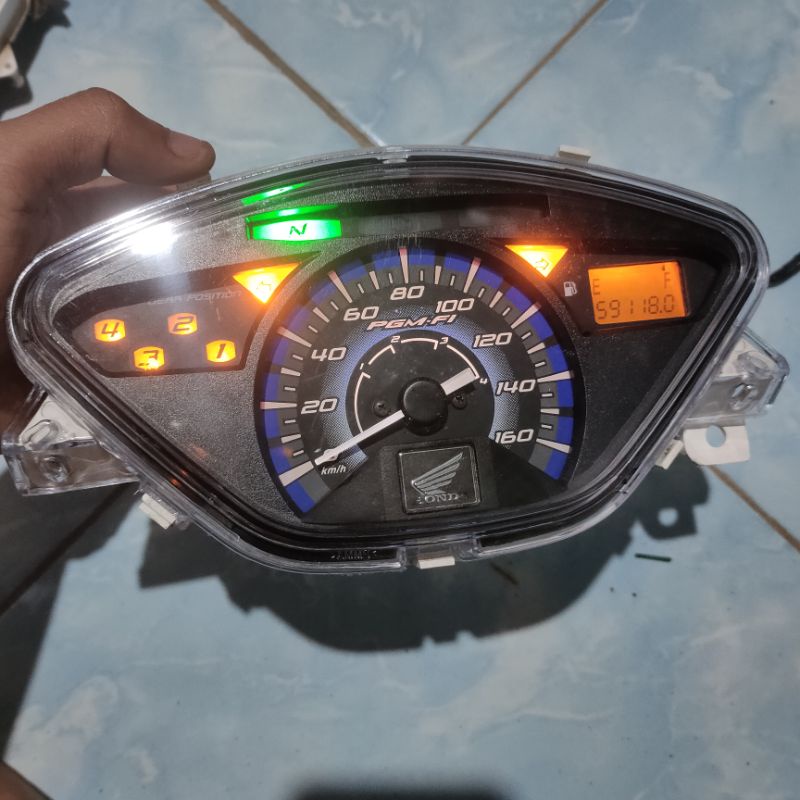 Jual speedometer Supra x 125 PGMFI Spidometer Supra x 125 injeksi