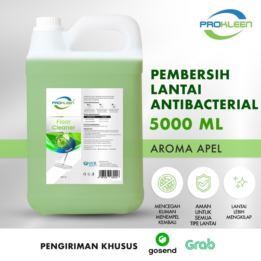Jual PROKLEEN Pembersih Lantai Antibacterial Floor Cleaner 5L Shopee