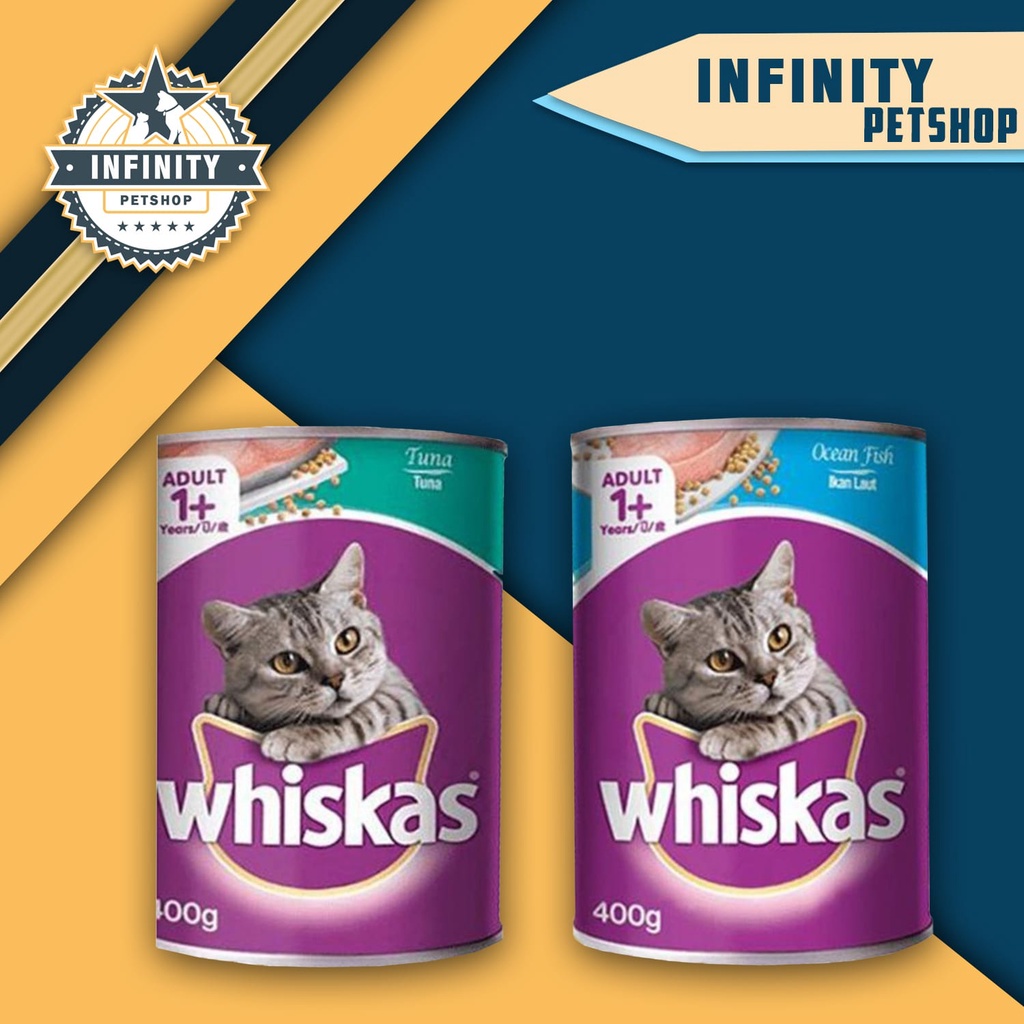 Jual Whiskas Kaleng / Can 400 Gram ( Wet Food ) Shopee Indonesia