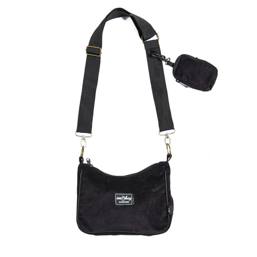 Jual Imokey Steady Corduroy SlingShoulder Bag Tas Selempang