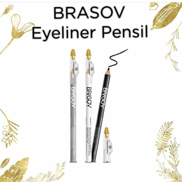 Jual BRASOV Original Eyeliner Pencil Dengan Serutan Shopee Indonesia