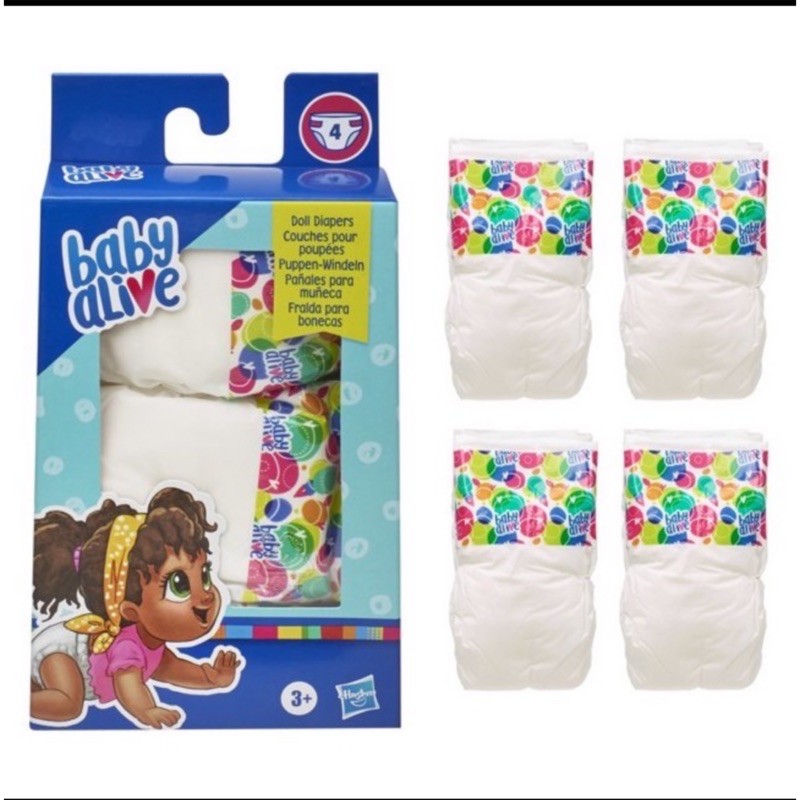 Jual Baby Alive Diapers isi 4pcs Shopee Indonesia