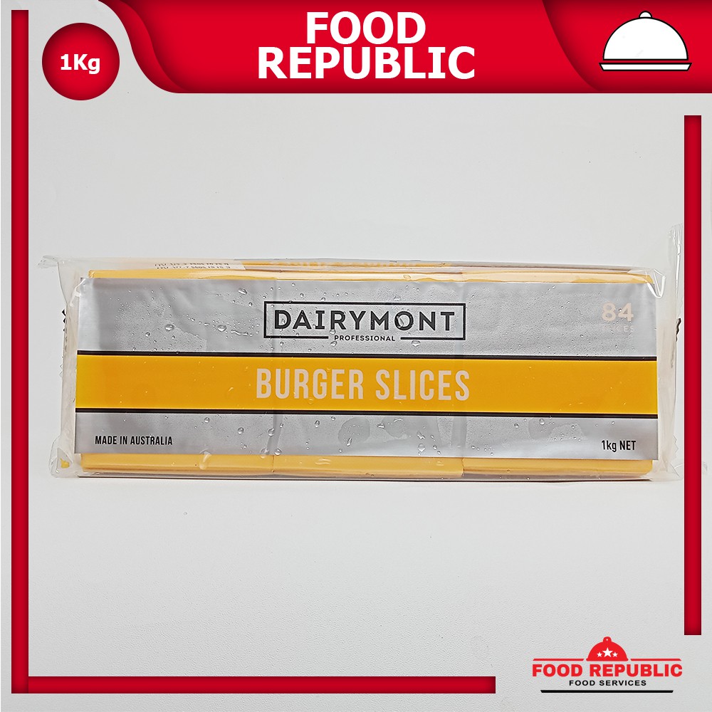 Jual Dairymont Keju Red Cheddar Cheese Slice 1 kg 84 lbr Keju Chedar