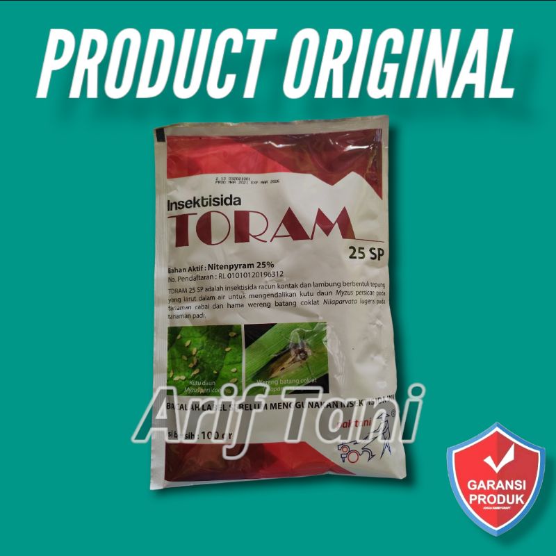 Jual Insektisida TORAM 25 SP Pak Tani 100 gr Shopee Indonesia