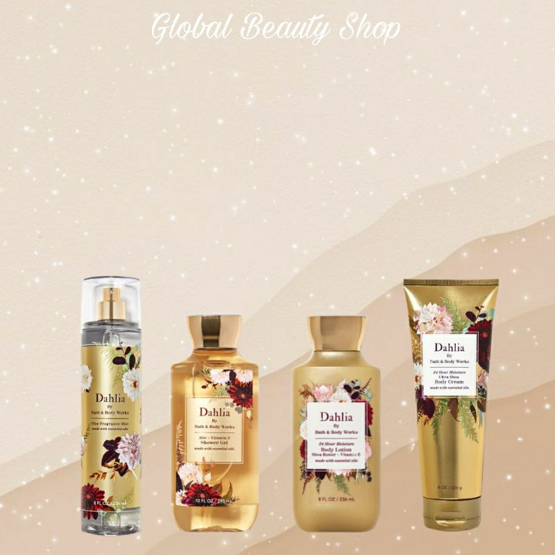 Jual Dahlia Bath and Body Works ( Fragrance Mist Shower Gel Body