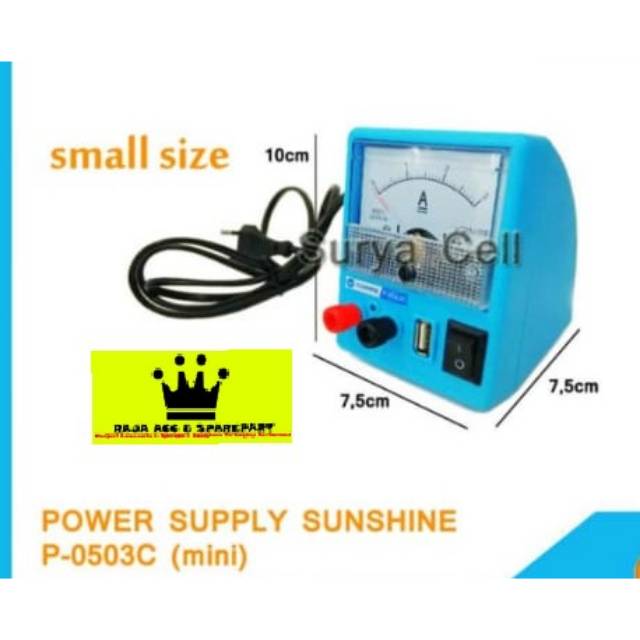 Jual POWER SUPPLY MINI SUNSHINE P-0503C (MINI) | Shopee Indonesia