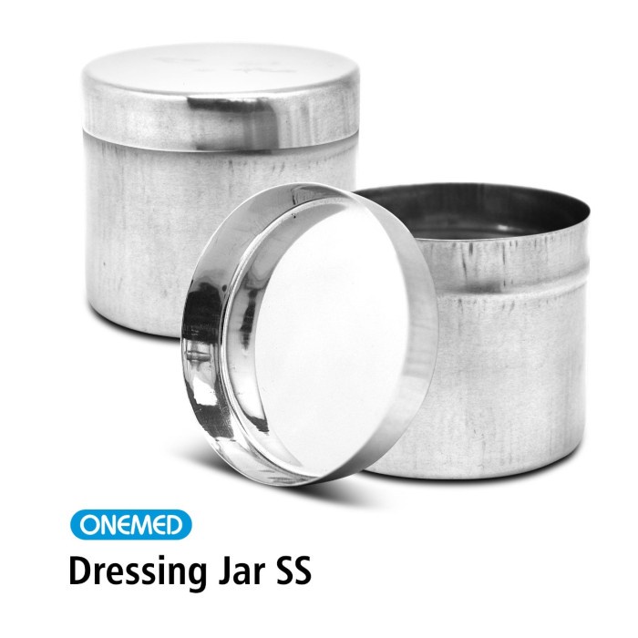 Jual Dressing Jar Stainless Steel OneMed Shopee Indonesia
