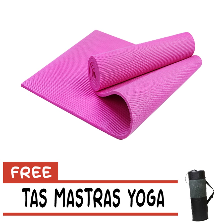 Jual Worldream Matras Olahraga Premium Pvc Anti Selip Alas Yoga Matt