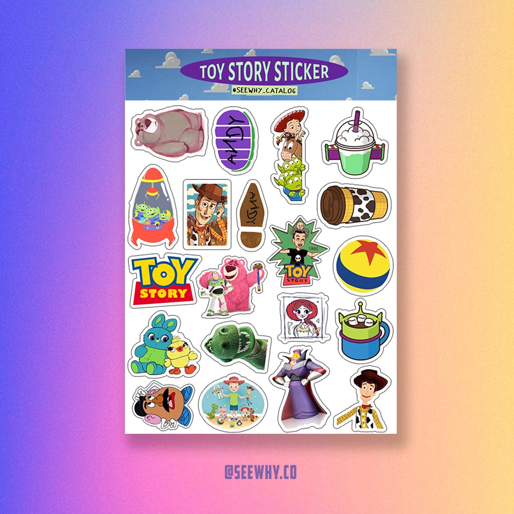 Jual Toy Story Pack 20 pcs (Mini pack A6) Shopee Indonesia