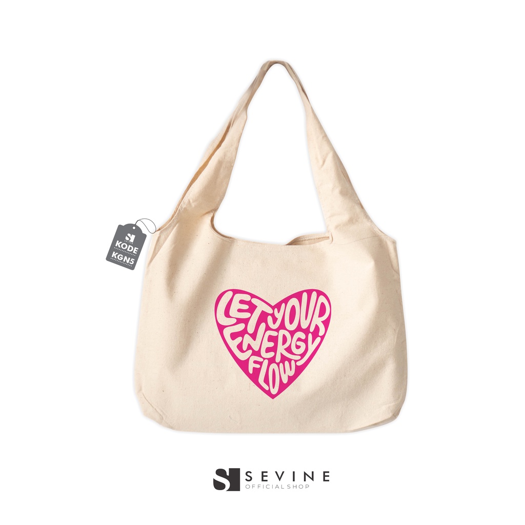Jual Sevine Tote Bag Kanvas Bonnie Tas Wanita Sekolah Cewek Kuliah