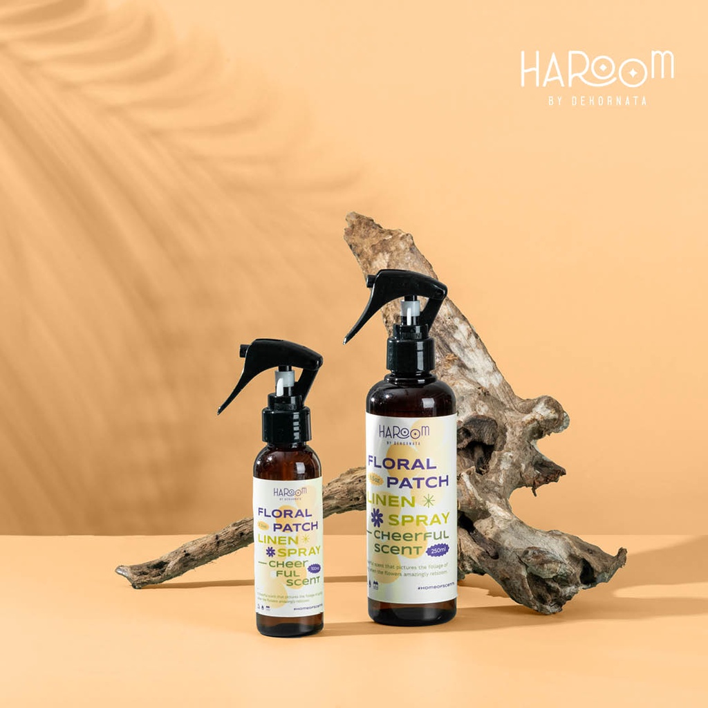 Jual Floral Patch Room Bed Linen Spray Antibacterial Haroom by