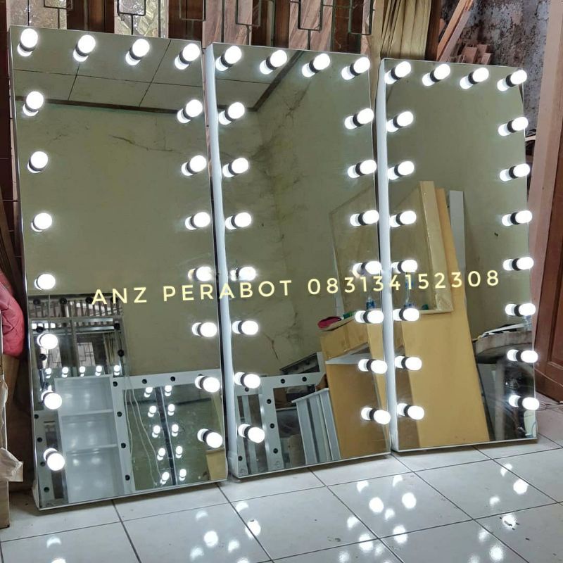 Jual Standing Vanity Mirror no Frame (kaca lubang) Shopee Indonesia