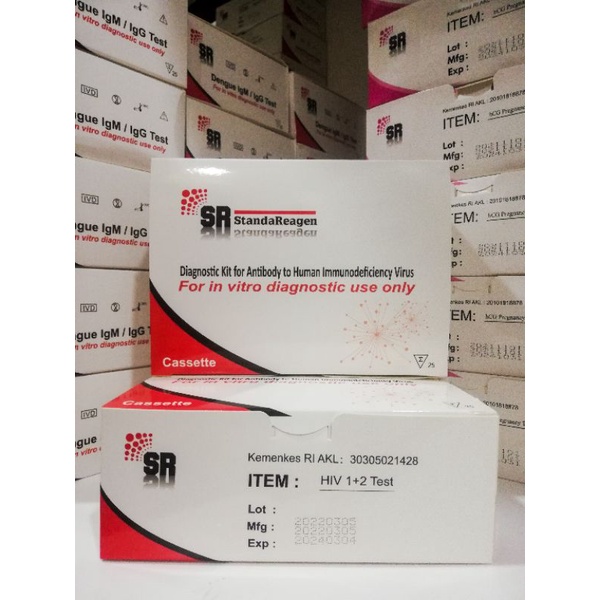 Jual Hiv Device 1/2 Merk SR isi (25 Test) Harga Terjangkau Shopee