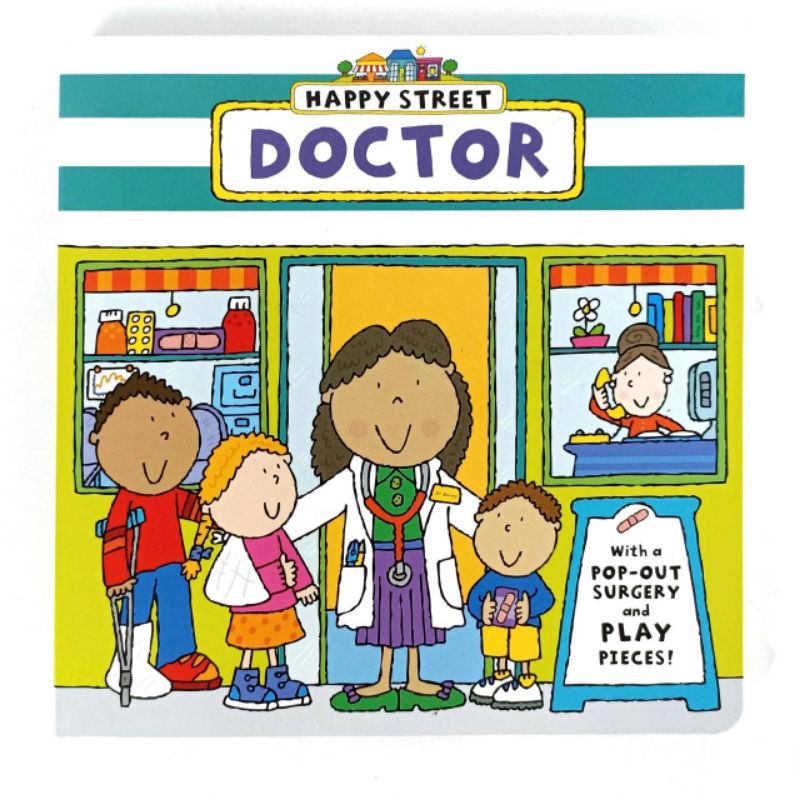 Jual Happy Street Doctor with a PopOut Surgery and Play Piece