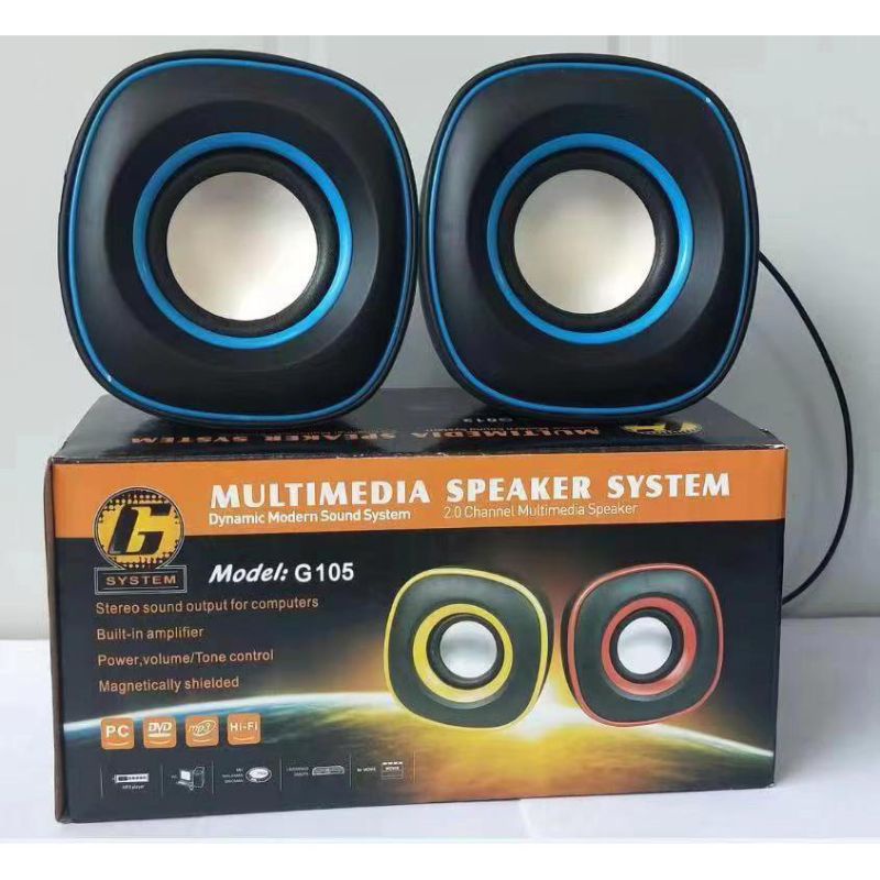 Jual Speaker Laptop G105 Suara Kuat Fungsi Left Right Speaker Shopee