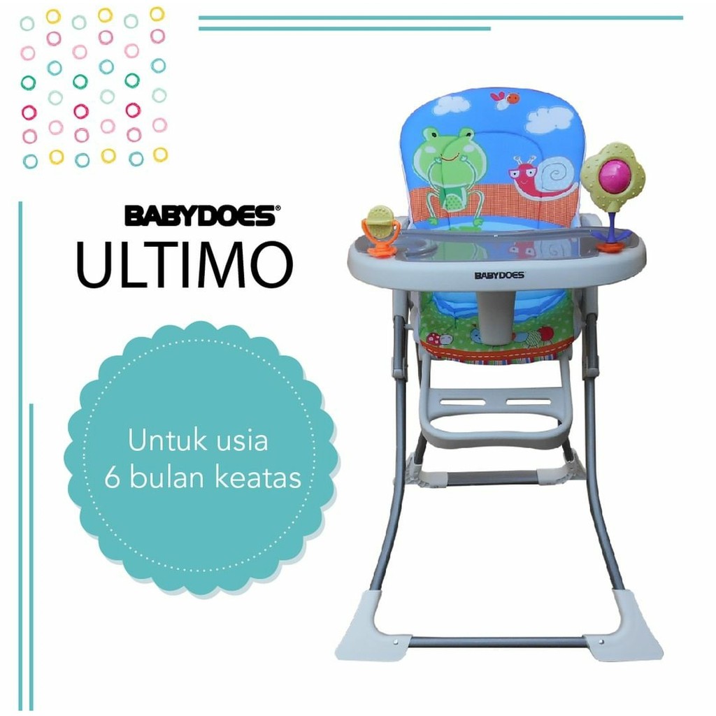 Jual BABY DOES HIGH CHAIR CH042 JB "ULTIMO" 3W Shopee Indonesia