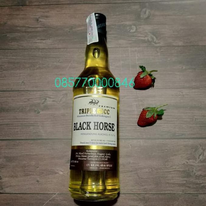 Jual BLACK HORSE TRIPLE SEC LIQUOR 700ML GROSIR Shopee Indonesia