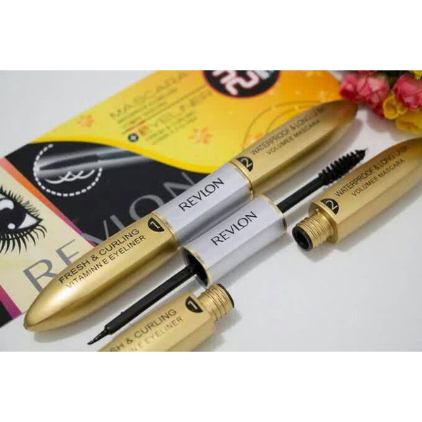 Jual MASCARA EYELINER 2 IN 1 REVLON/MAYBELLINE/MAGNUM Shopee Indonesia