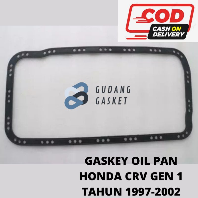 Jual PAKING GASKET CARTER KARTER BAK OLI OIL PAN HONDA CRV GEN 1 2000CC