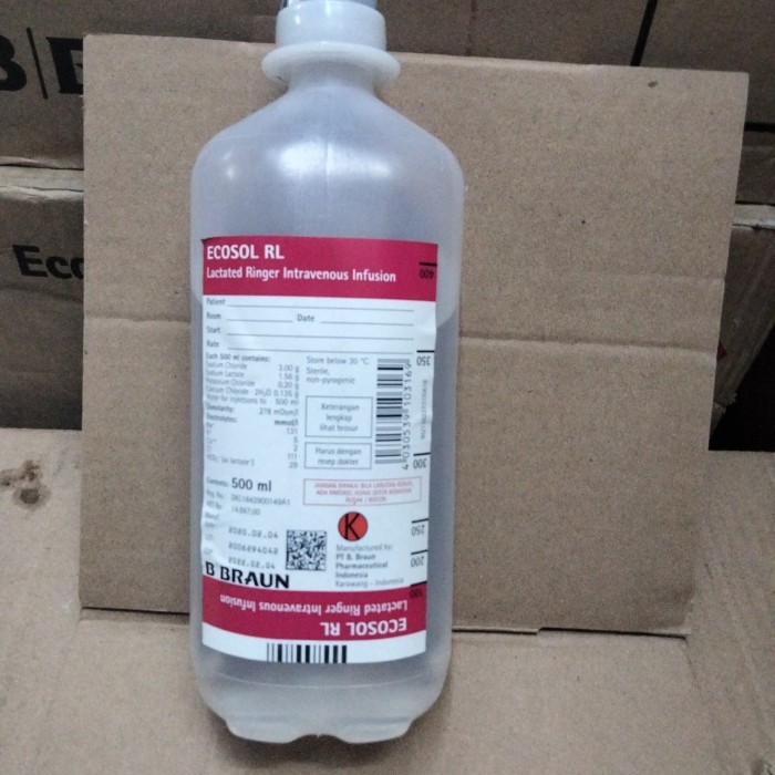 Jual Cairan Infus Rl 500Ml/Botol Shopee Indonesia