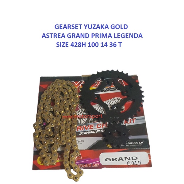 Jual GEARSET GIRSET GEAR GIR SET YUZAKA ASTREA GRAND PRIMA LEGENDA STAR