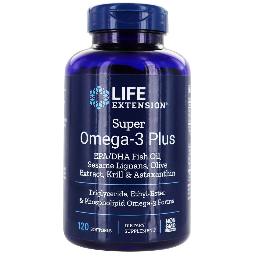 Jual LIFE EXTENSION SUPER OMEGA 3 PLUS 120 Softgels Shopee Indonesia