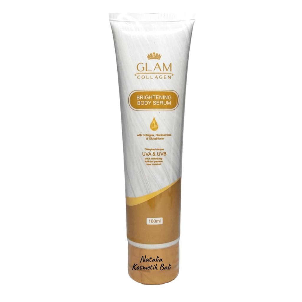 Jual Glam Collagen Brightening Body Serum 100ml Shopee Indonesia