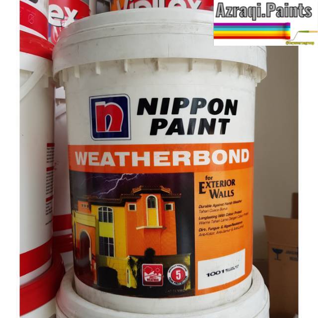 Jual NIPPON WEATHERBOND (20 LITER) / Cat Tembok Eksterior / Warna