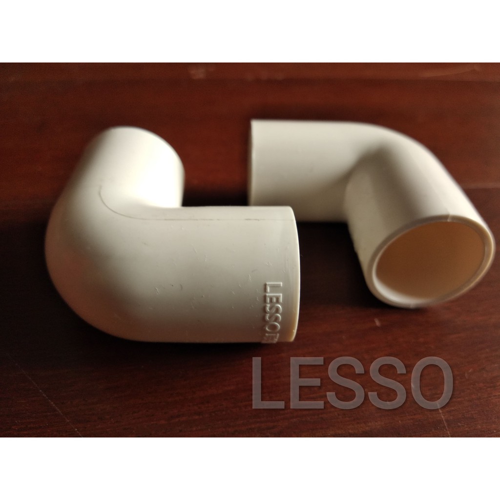 Jual Elbow Conduit Lesso 20mm 1/2" Inch 90 Keni Knee Fitting Pipa