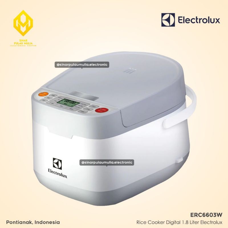 Jual Electrolux Rice Cooker Digital Magic Com 1.8 Liter [Fuzzy Logic