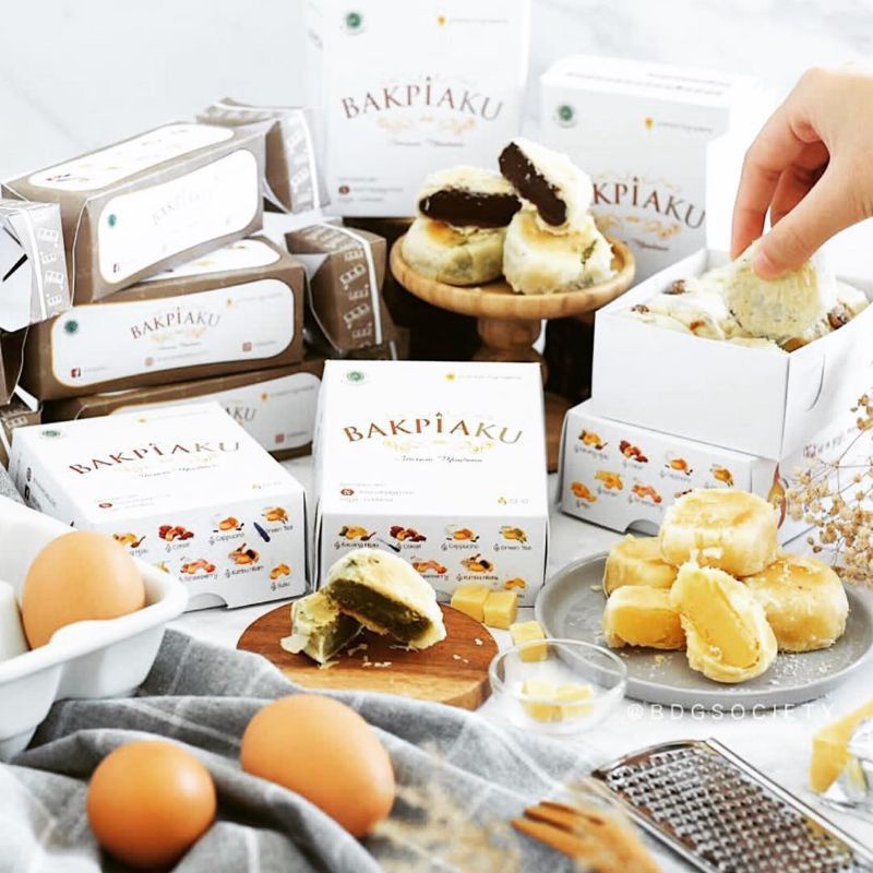 Jual Bakpiaku Oleholeh khas Jogja isi 10 Kemasan Vakum (free packing