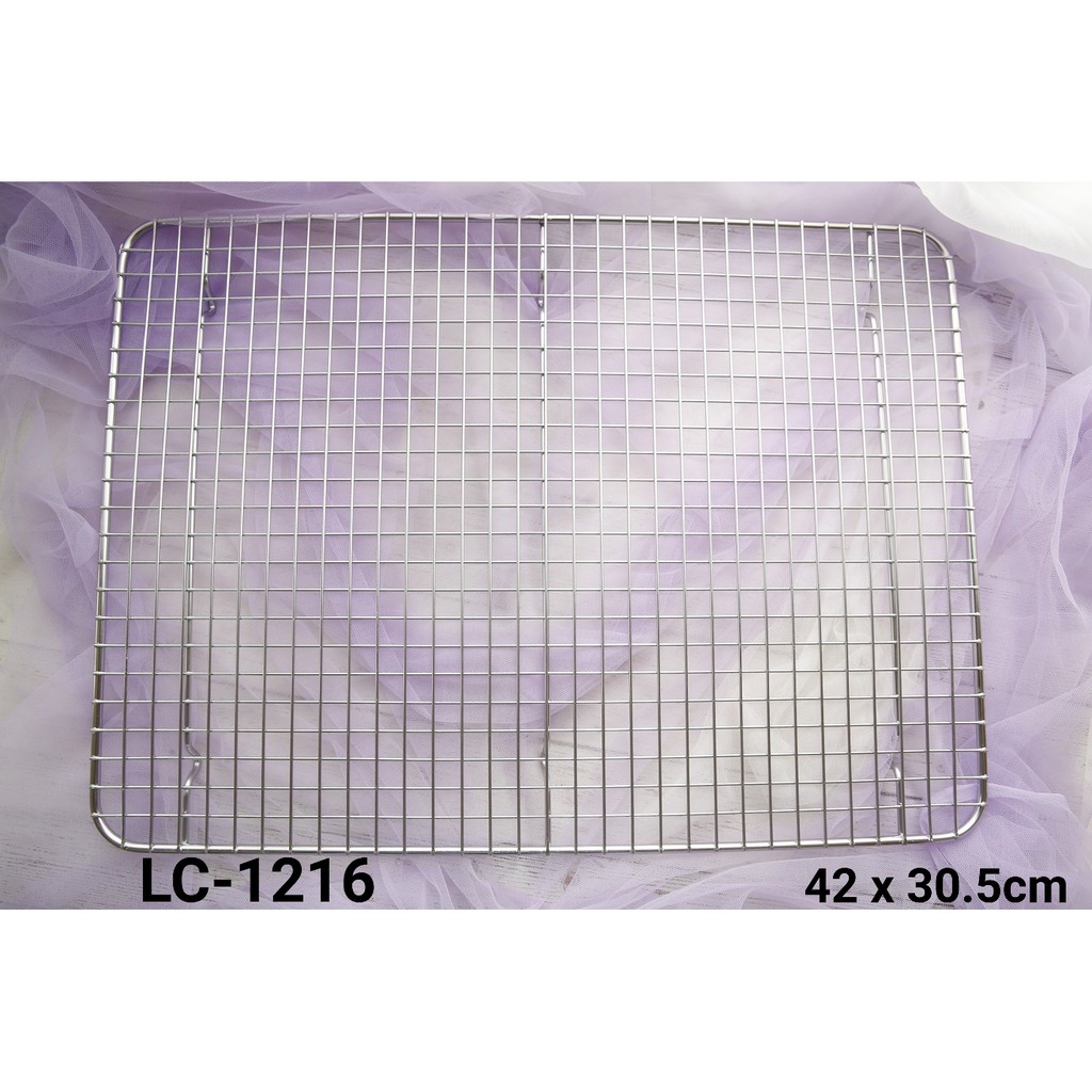 Jual LC1216 Lainlain tatakan gorengan wire mesh baking rack stainless