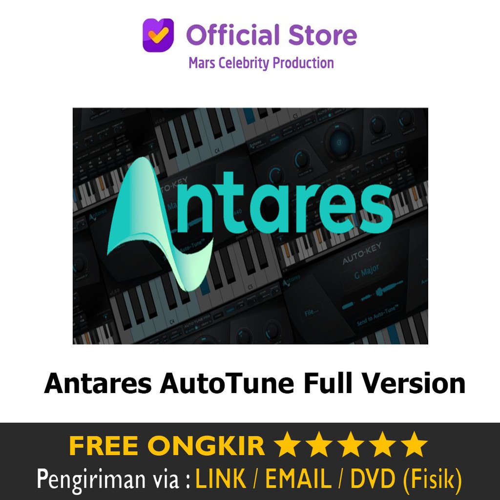 Jual Software Antares AutoTune PRO Full Version Terbaru Lifetime