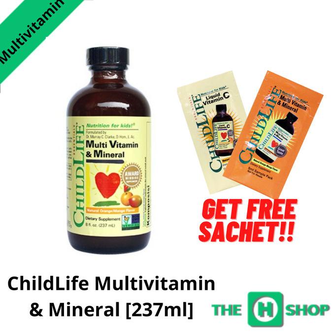 Jual ChildLife Multivitamin & Mineral Anak 8oz Liquid Shopee Indonesia