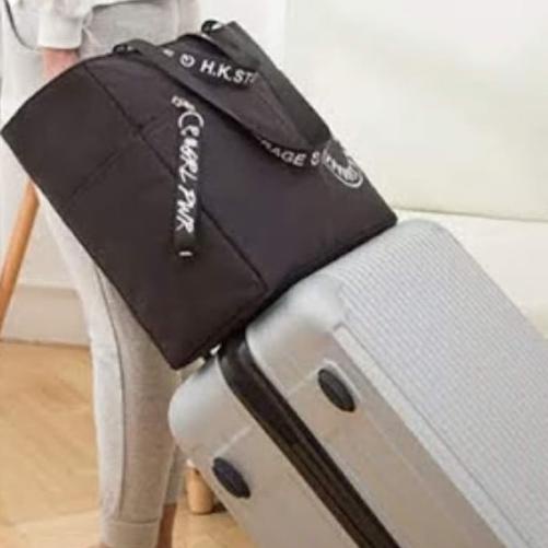 Jual ♩ HK Storage Bag / Hongkong Korean Travel Bag Iconic ☊ Shopee