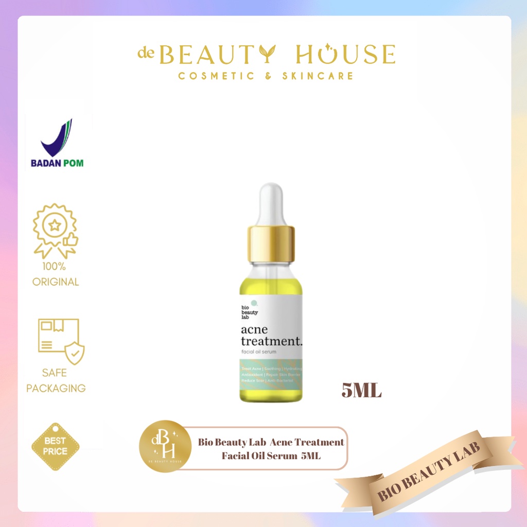 Jual BIO BEAUTY LAB Acne Treatment Facial Oil Serum 5ML Shopee Indonesia