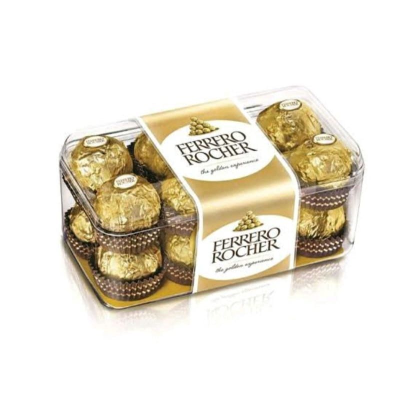 Jual COKELAT FERRERO ROCHER ISI 16 PCS T16 HALAL BPOM Rocer Coklat Shopee Indonesia