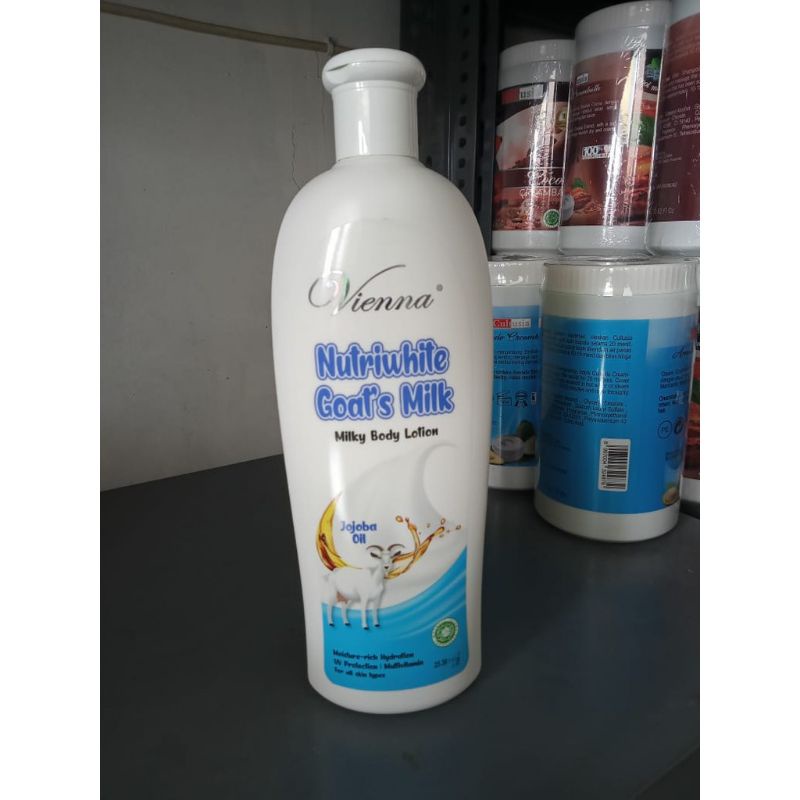 Jual VIENNA GOAT'S MILK BODY LOTION 750ML Shopee Indonesia