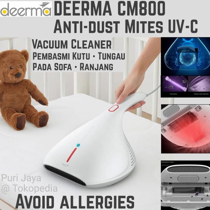 Jual deerma CM800 Anti Dust Mites UV Vacuum Cleaner Tungau Ranjang
