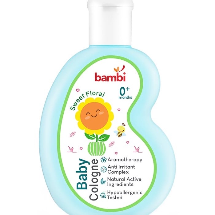 Jual BAMBI BABY COLOGNE LICORICE SWEET FLORAL 100ml Shopee Indonesia