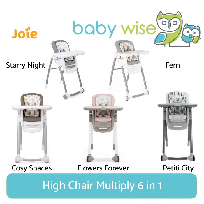 Jual Joie High Chair Multiply 6in1 Kursi Makan Bayi High Chair Baby