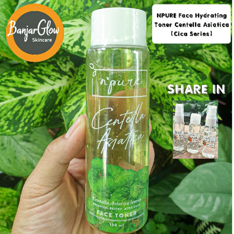 Jual NPURE Face Hydrating Toner Centella (Cica Series) SHARE DAN FULL