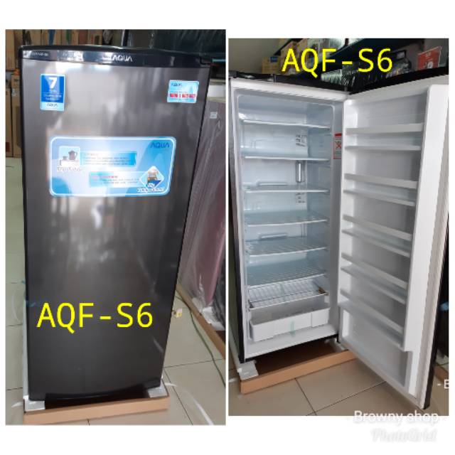 Jual FREEZER ES BATU / ASI AQUA AQFS6 6RAK FREE ONGKIR CILEGON MERAK