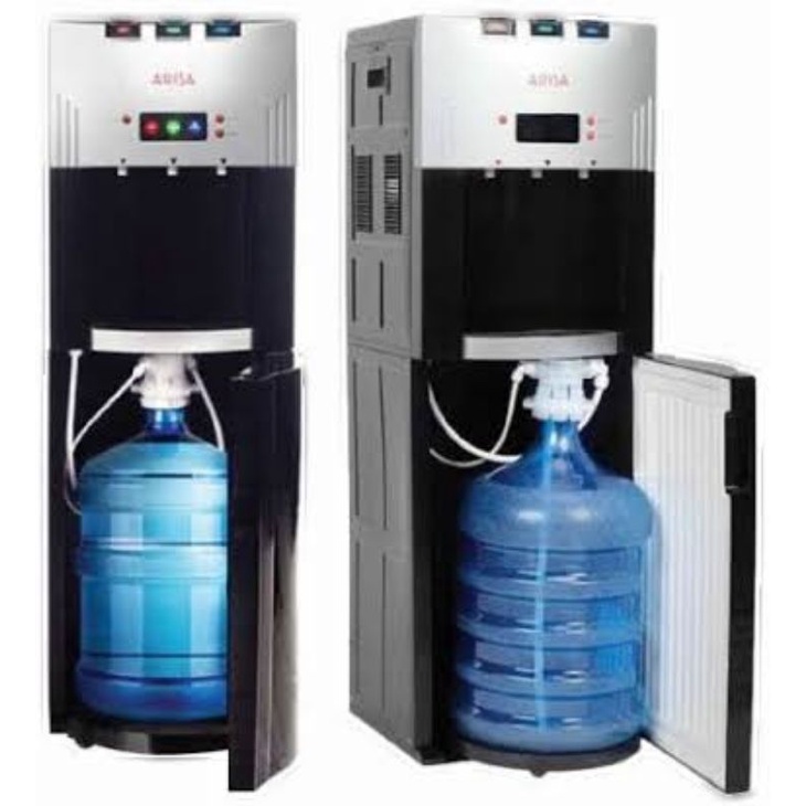 Jual DISPENSER GALON BAWAH ARISA BWD 1 ZL BWD1ZL 1ZL 3 TIGA KRAN AIR PANAS DINGIN BIASA NORMAL